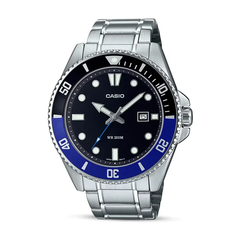 Casio Duro Batman Diver's 200M Black Dial Men's Watch | MDV-107D-1A2V