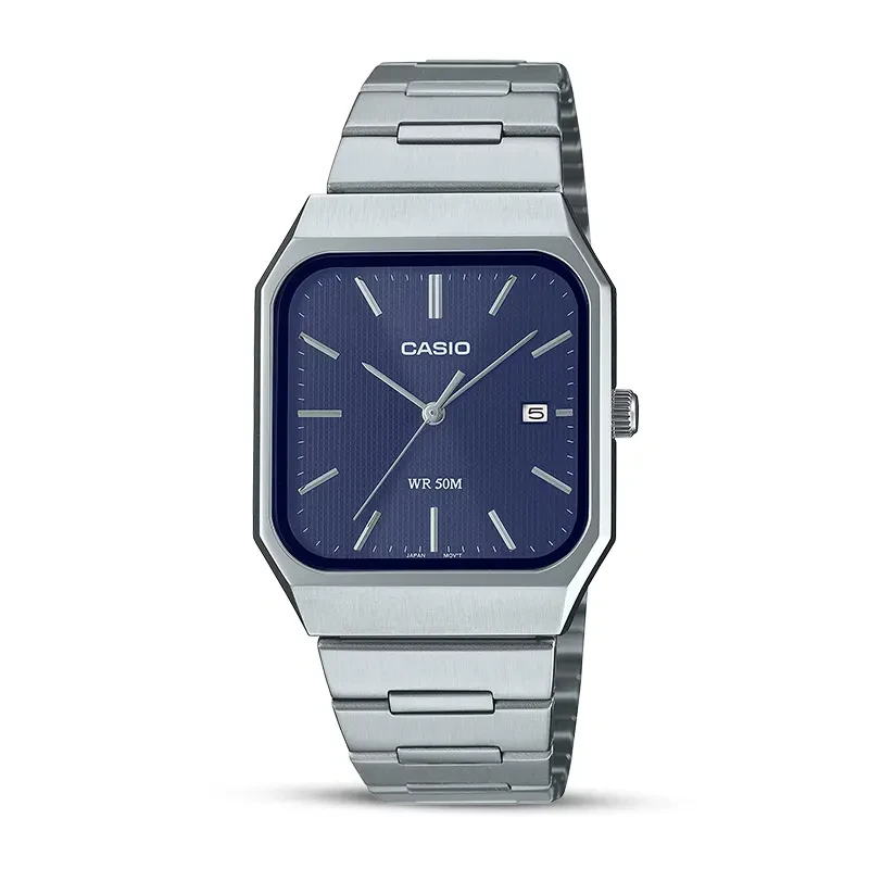 Casio Enticer Classic Blue Dial Men's Watch | MTP-B185D-2A1V