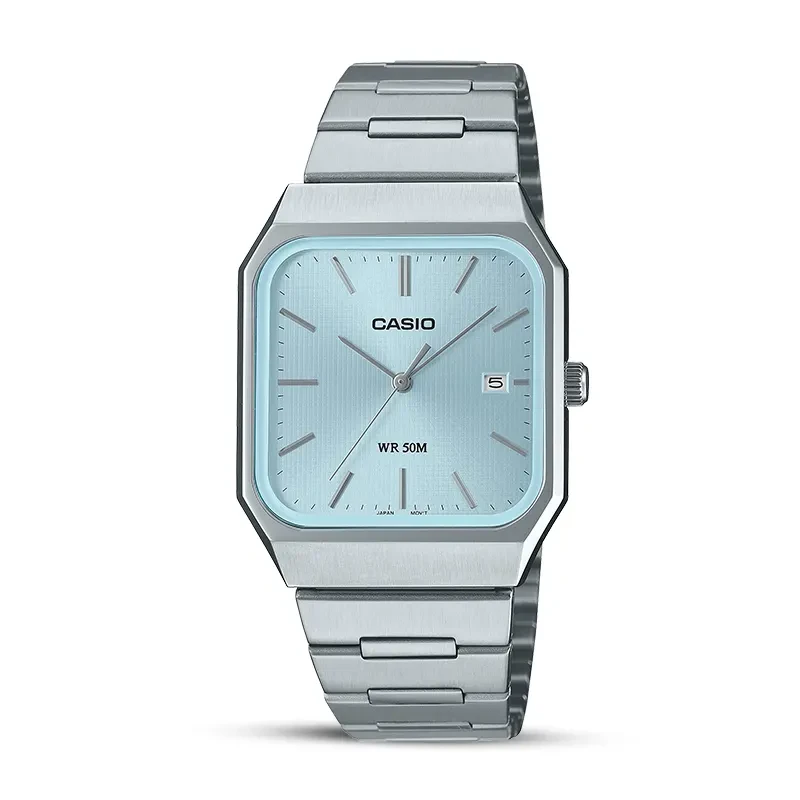 Casio Enticer Classic Ice Blue Dial Men's Watch | MTP-B185D-2A2V