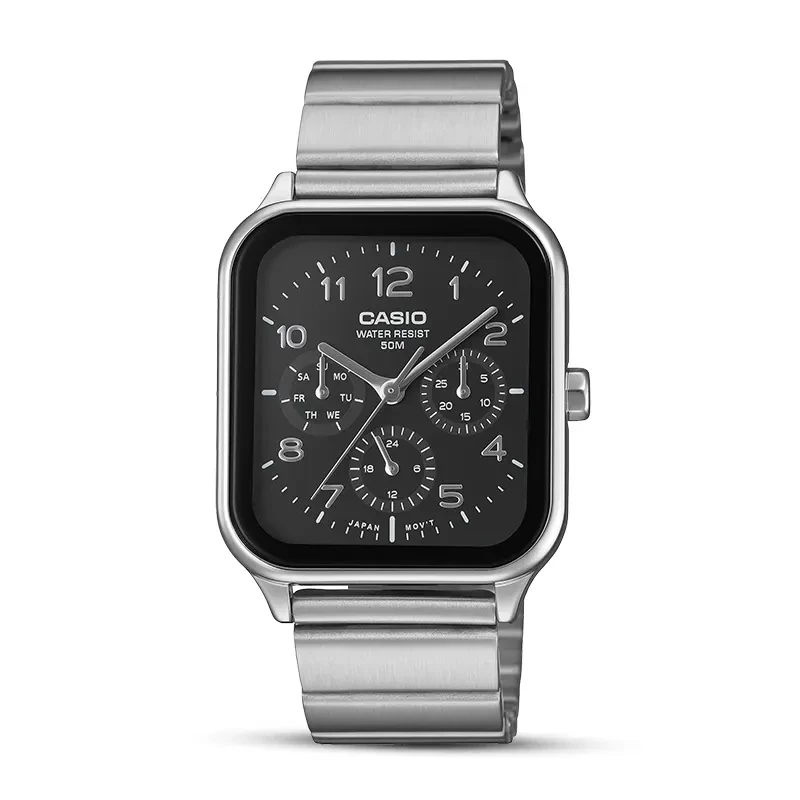 Casio Enticer Multifunction Black Dial Men's Watch | MTP-M306D-1AV