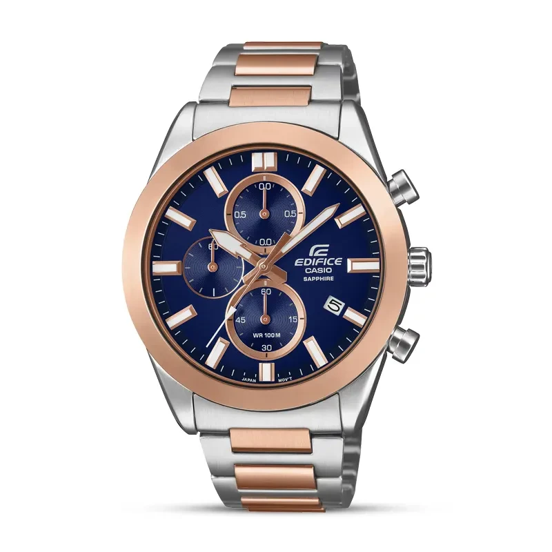 Casio Edifice Motorsports Chronograph Blue Dial Men's Watch | EFB-710SG-2AV