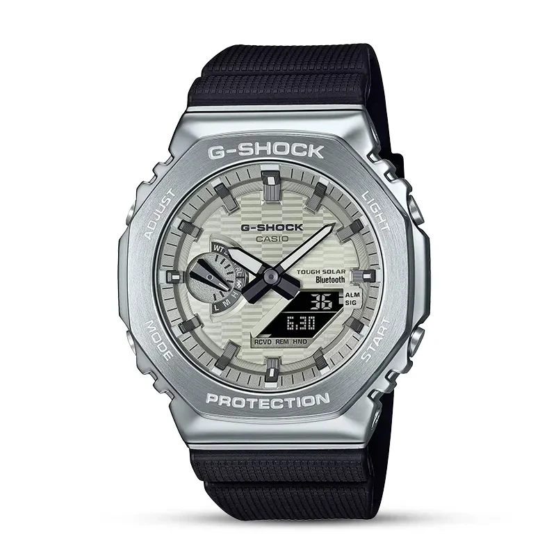 Casio G-Shock Tough Solar Bluetooth Grey Dial Men's Watch | GBM-2100A-8B