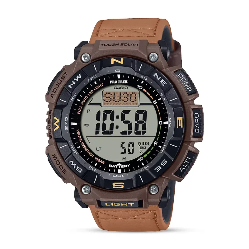 Casio Pro Trek Solar Powered Triple Sensor Men's Watch | PRG-340L-5