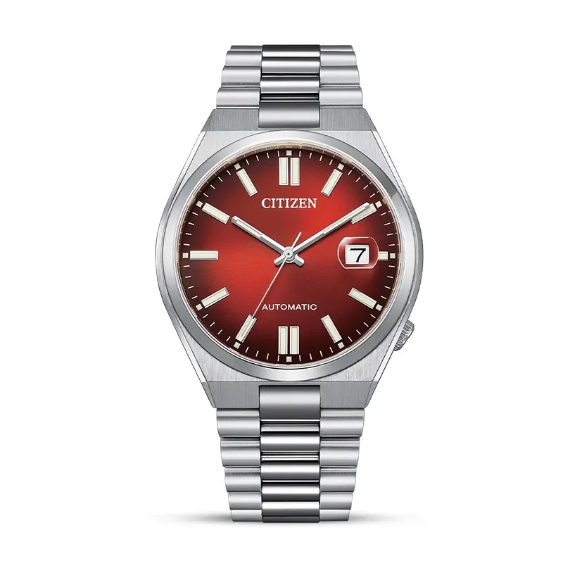 Citizen Tsuyosa Automatic Red Burgundy Dial Men’s Watch | NJ0150-56W