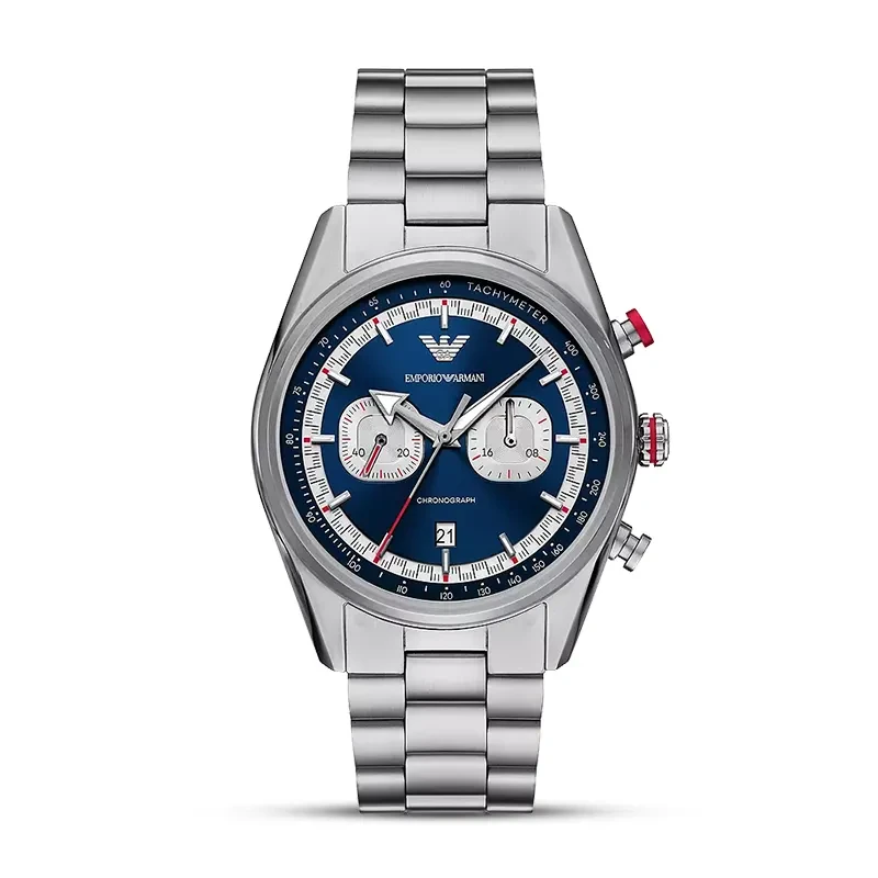 Emporio Armani Racer Chronograph Blue Dial Men's Watch | AR11676
