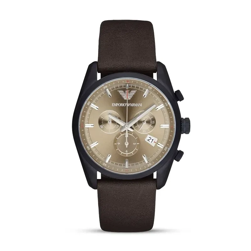 Emporio Armani Sportivo Beige Dial Men's Watch | AR6078