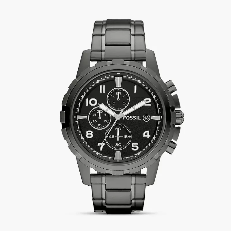 Fossil Dean Chronograph Black Dial Men's Watch | FS4721
