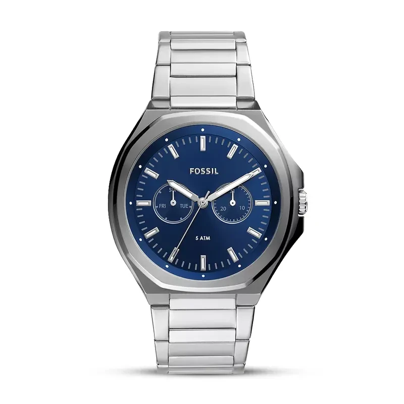 Fossil Evanston Multifunction Blue Dial Men’s Watch | BQ2610