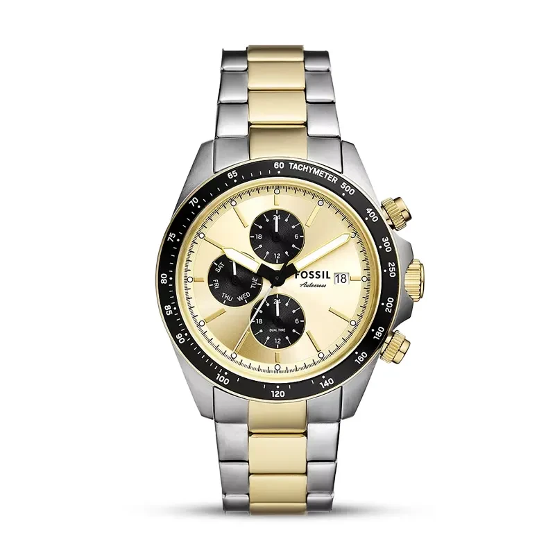 Fossil Autocross Multifunction Two-Tone Men’s Watch | BQ2876