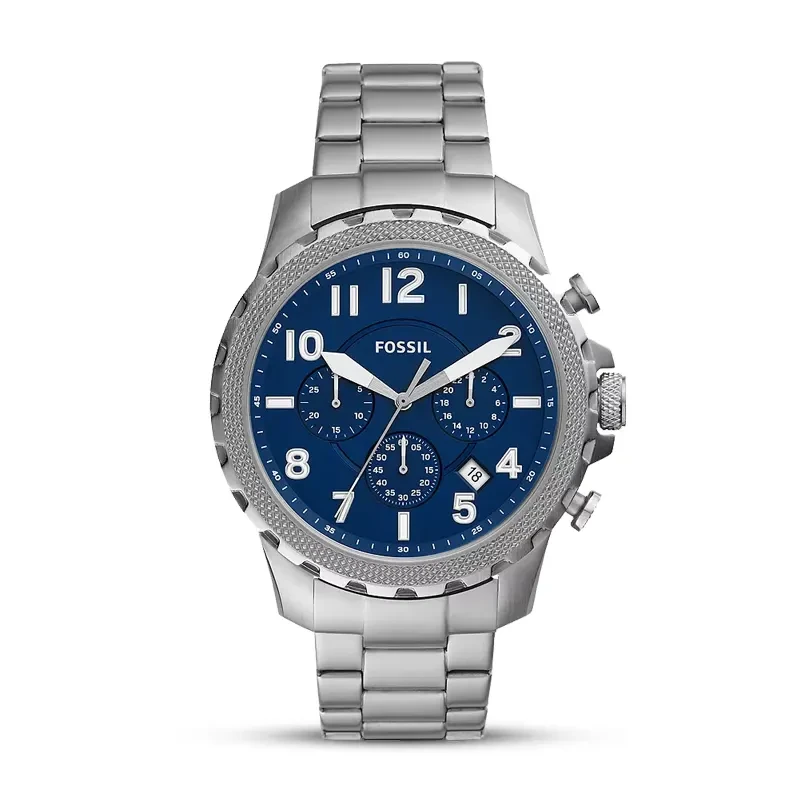 Fossil Bowman Chronograph Blue Dial Men’s Watch | FS5604