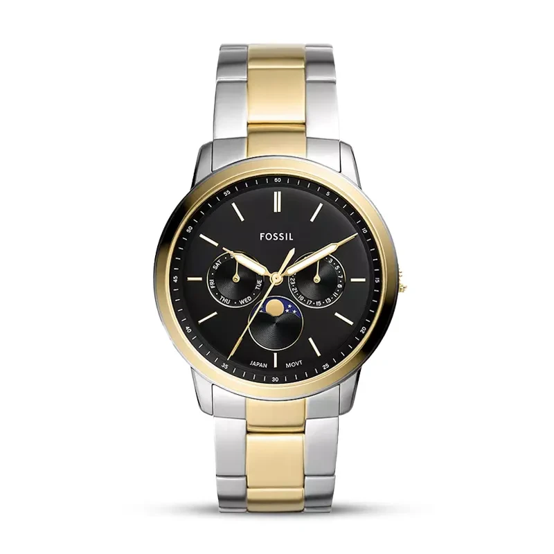 Fossil Neutra Moonphase Multifunction Two-Tone Men's Watch | FS5906