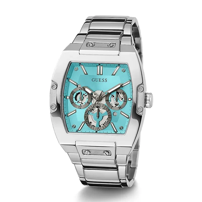 Guess Phoenix Multi-function Tiffany Dial Men’s Watch | GW0456G4