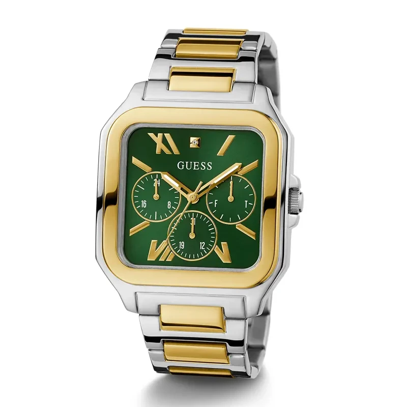 Guess Integrity Multi-function Green Dial Men’s Watch | GW0631G1
