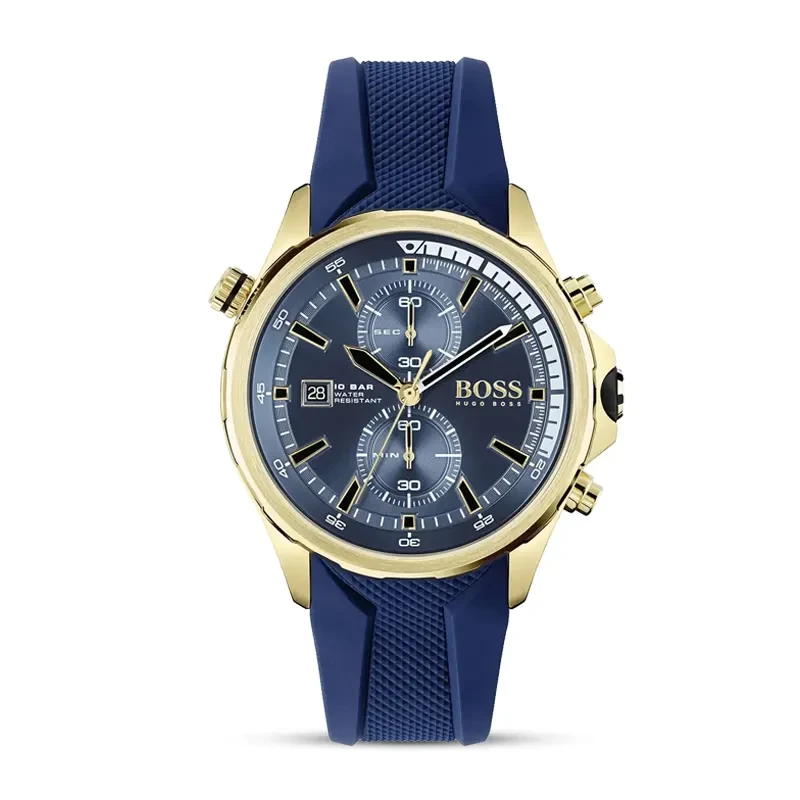 Hugo Boss Globetrotter Chronograph Blue Dial Men's Watch | 1513822