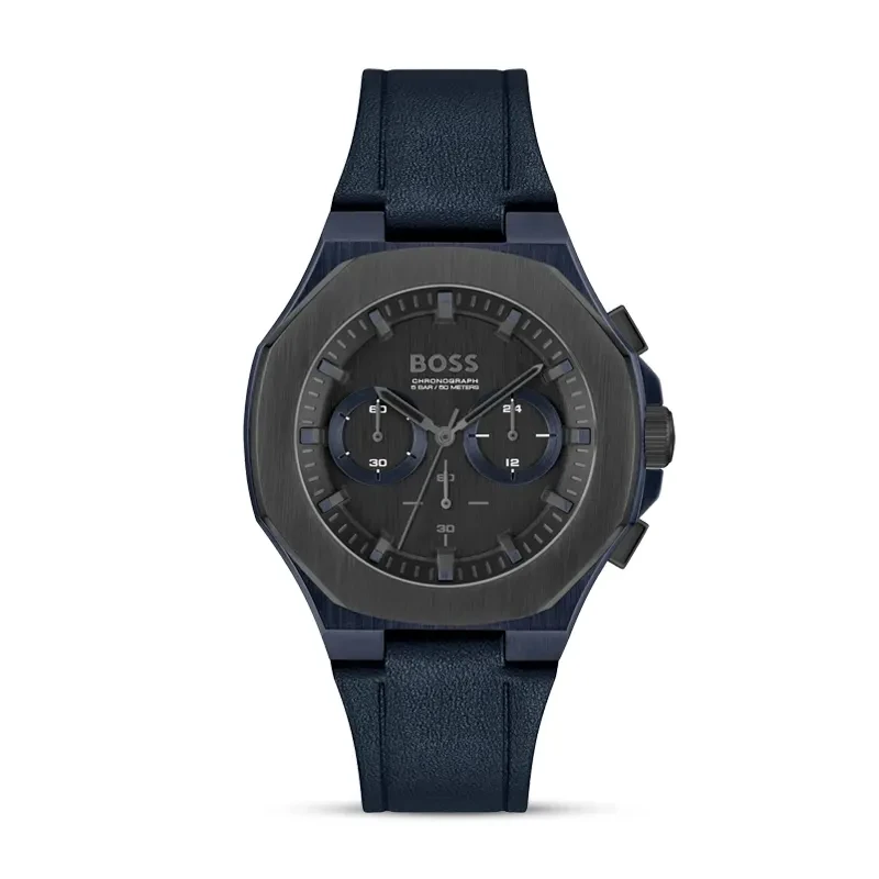 Hugo Boss Taper Chronograph Black Dial Men's Watch | 1514086