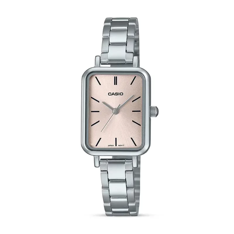 Casio Enticer LTP-V009D-4E Peach Dial Ladies Watch