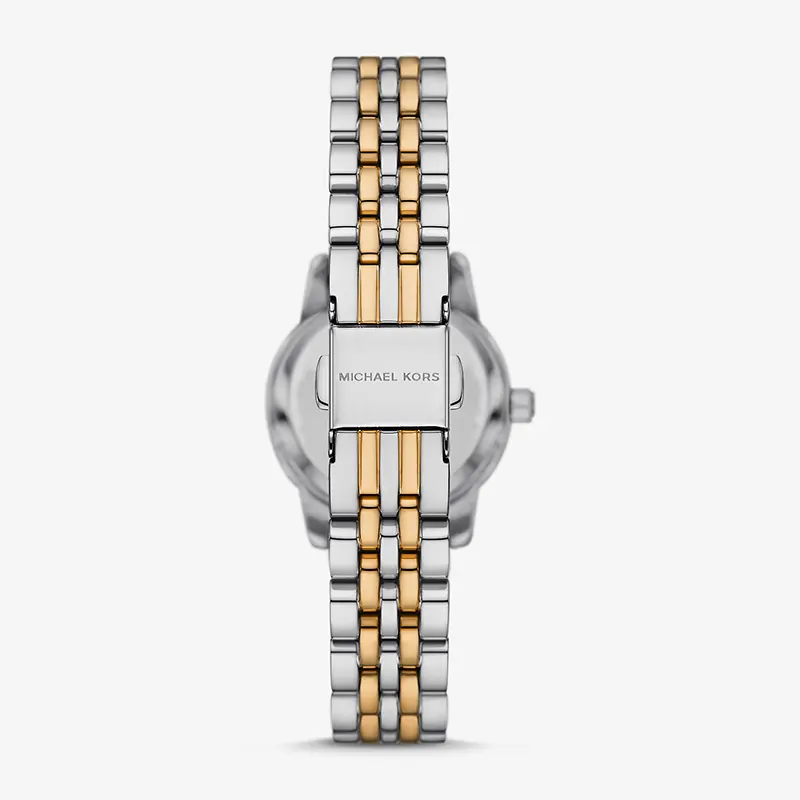 Michael Kors Petite Lexington Oyster Sunray Dial Two-Tone Ladies Watch | MK4815