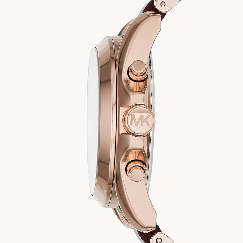 Michael Kors Bradshaw Burgundy Dial Ladies Watch | MK6270