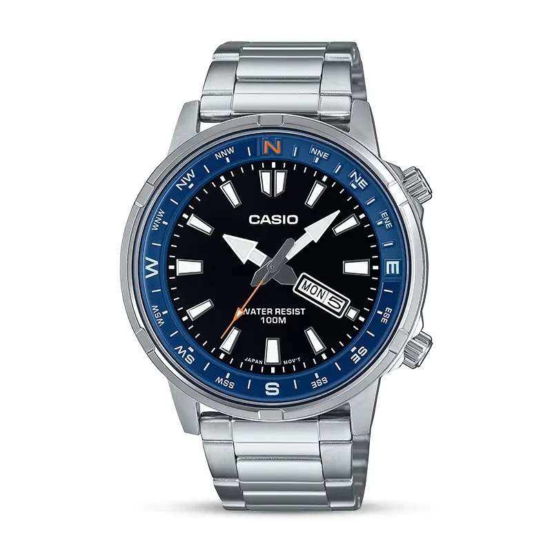 Casio MTD-130D-1A2V Black Dial Men's Watch