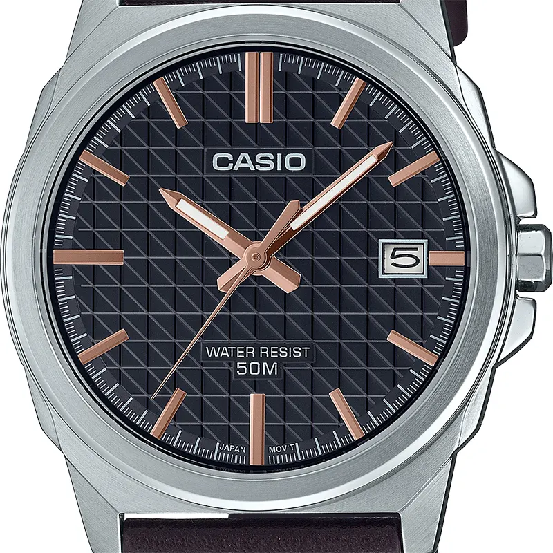 Casio Enticer MTP-E720L-5AV Black Dial Men's Watch