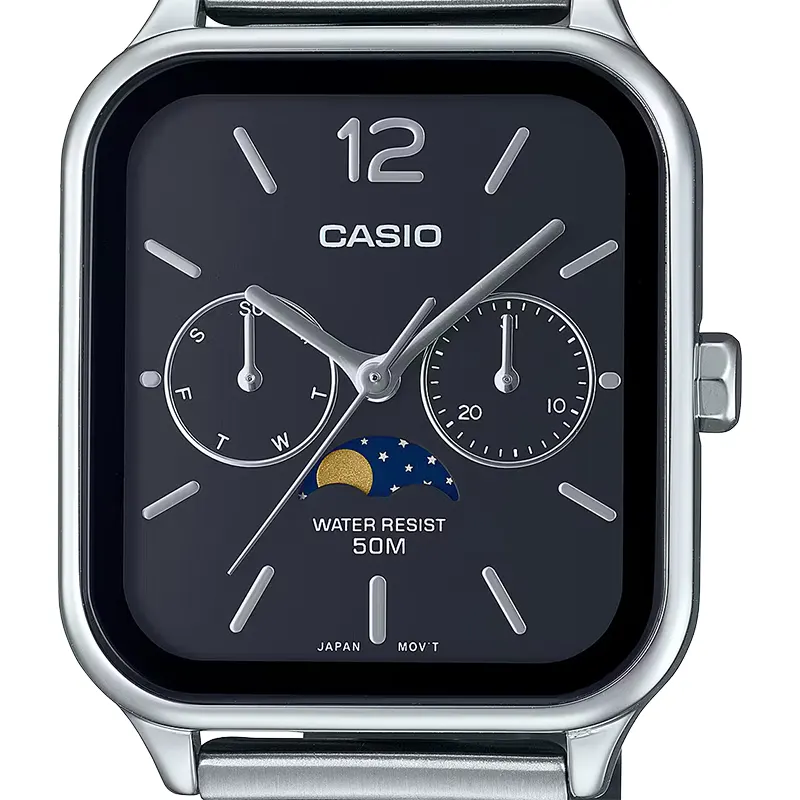 Casio Enticer MTP-M305D-1AV Black Dial Men's Watch