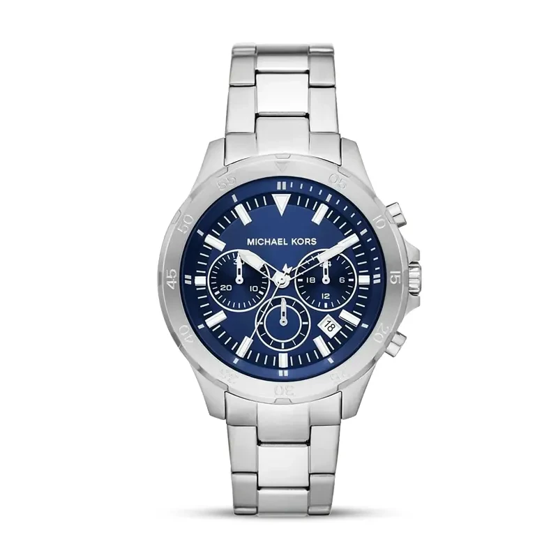 Michael Kors Greyson Chronograph Blue Dial Men's Watch | MK9107