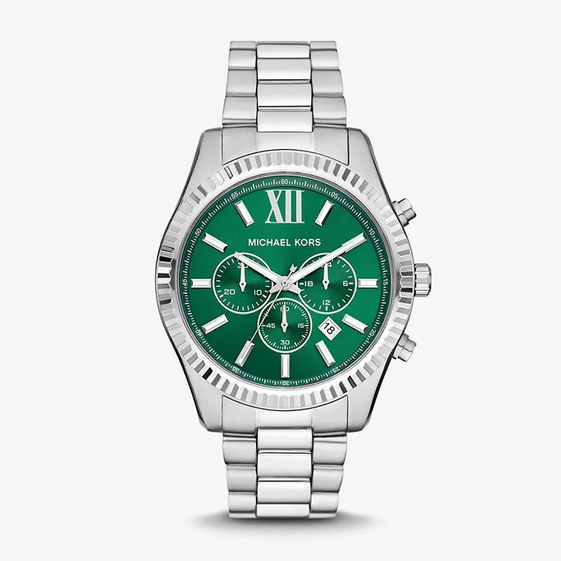 Michael Kors Lexington Chronograph Green Dial Men's Watch | MK9152