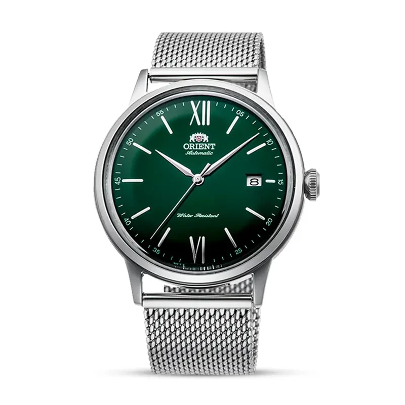 Orient Bambino Version 6 Automatic Green Dial Men's Watch | RA-AC0018E