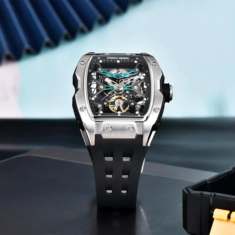Pagani Design PD-YS018 Skeleton Dial Automatic Men's Watch
