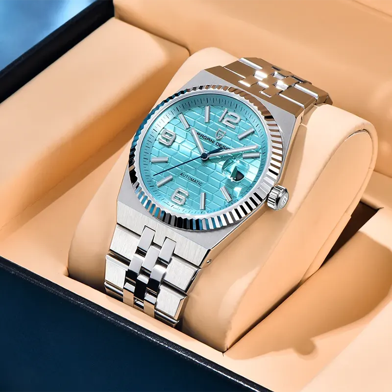 Pagani Design Land Dweller Ice Blue Dial Men's Watch | PD-YS027