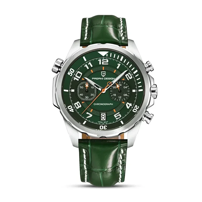 Pagani Design Chronograph Green Dial Men's Watch | PD-1811