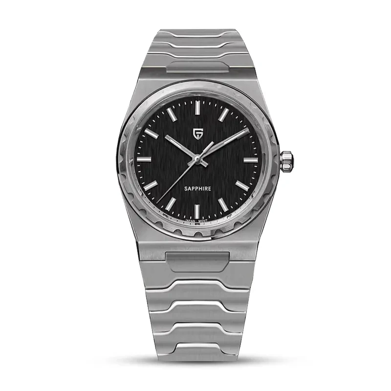 Pagani Design Ultra Slim Black Dial Men's Watch | PD-YS020
