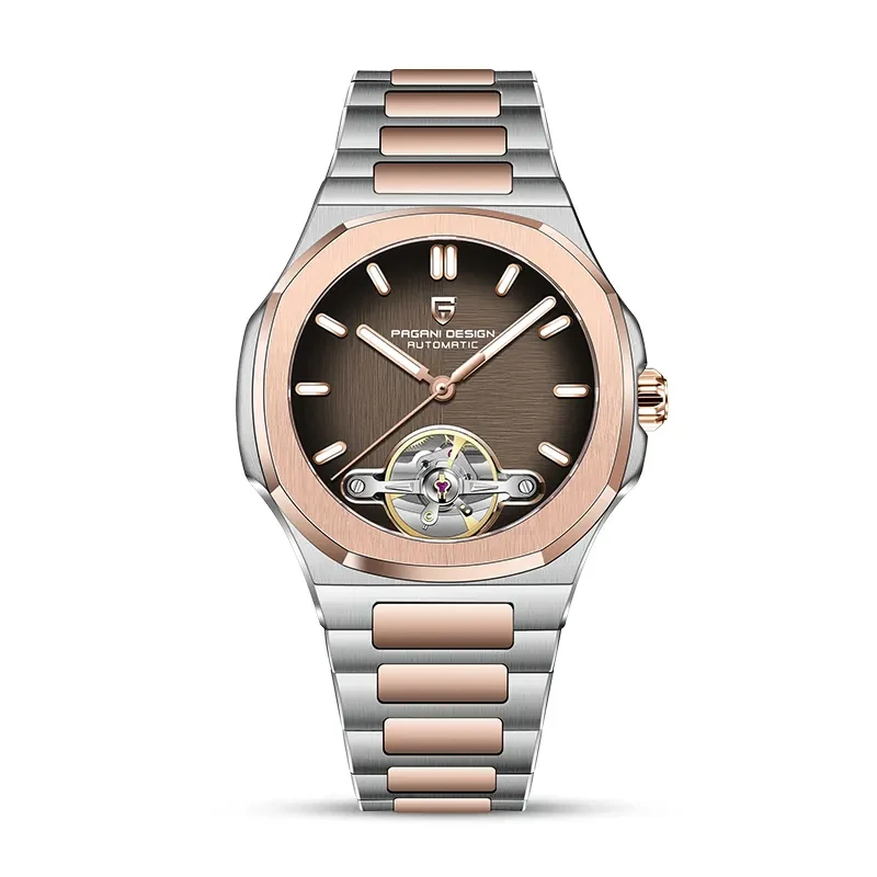 Pagani Design PD-YS025 Open Heart Two-tone Automatic Men's Watch