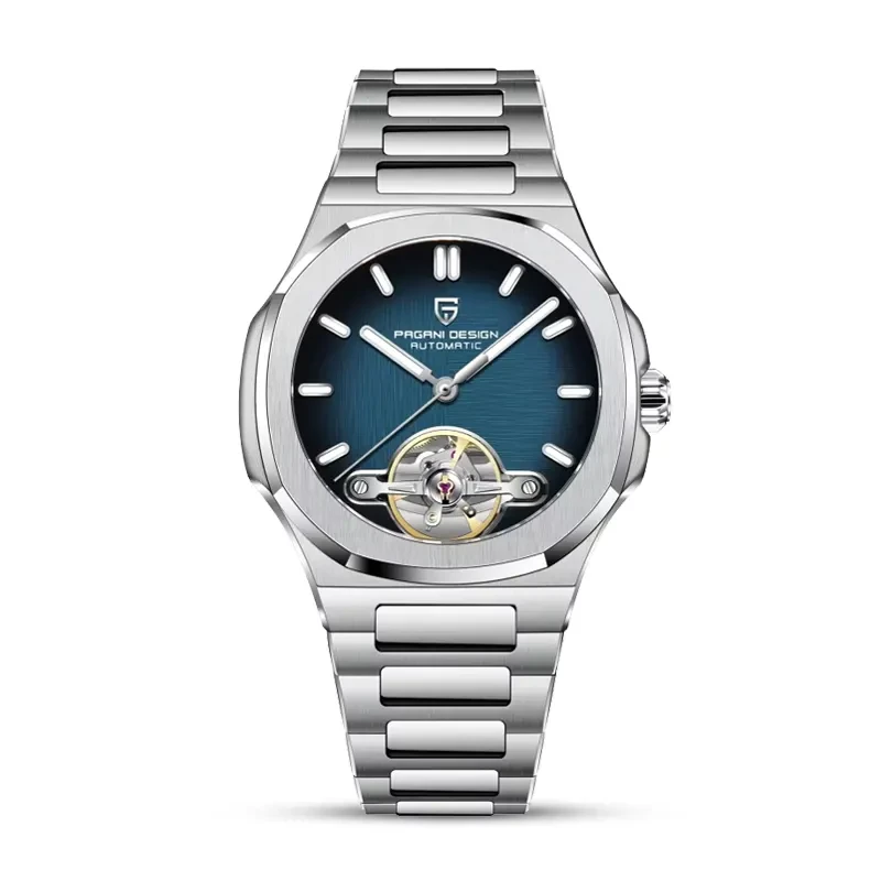 Pagani Design Open Heart Blue Dial Automatic Men's Watch | PD-YS025