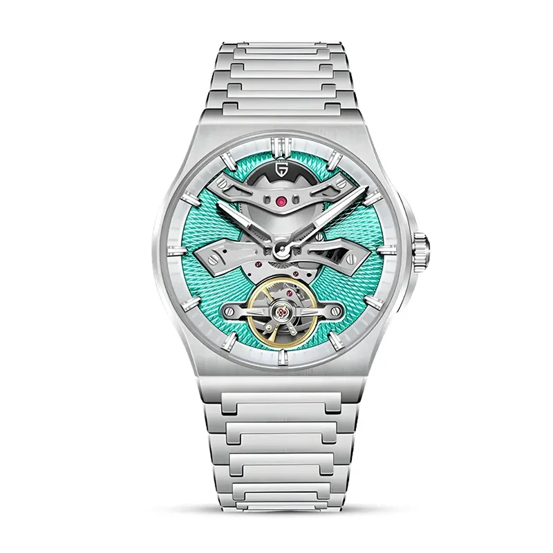 Pagani Design Tourbillon Tiffany Dial Automatic Men's Watch | PD-YS028