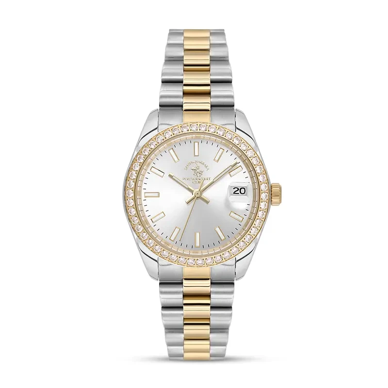 Santa Barbara Polo & Racquet Club Two-Tone Ladies Watch | SB.4.10017-4