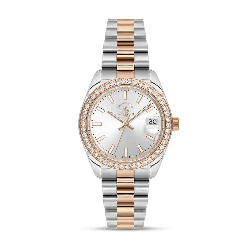 Santa Barbara Polo & Racquet Club Two-Tone Ladies Watch | SB.4.10017-6