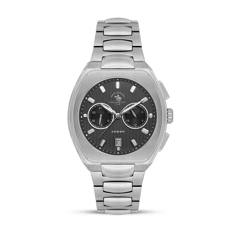 Santa Barbara Polo & Racquet Club Black Dial Men's Watch | SB.1.10622-2