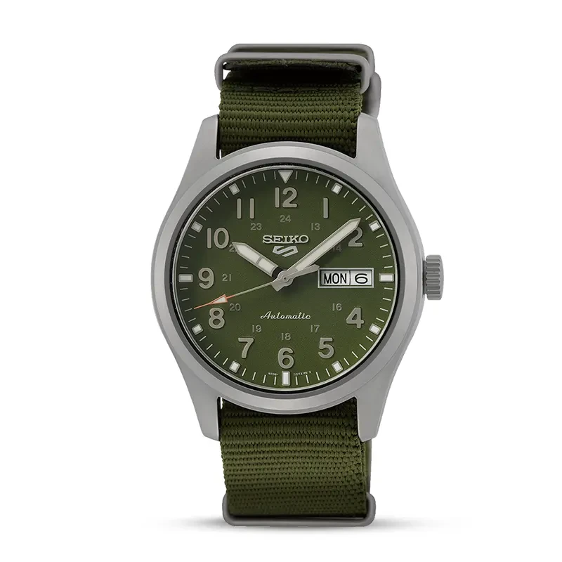 Seiko 5 Sports Field Automatic Green Dial Men's Watch | SRPG33
