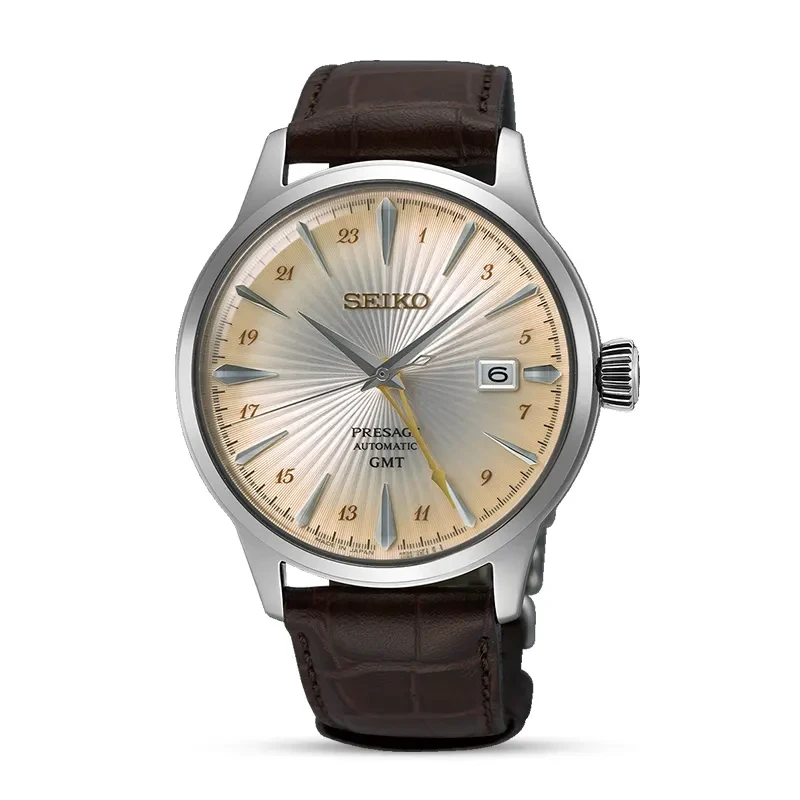 Seiko Presage Cocktail Time 'Acacia' GMT Automatic Men's Watch | SSK041J1