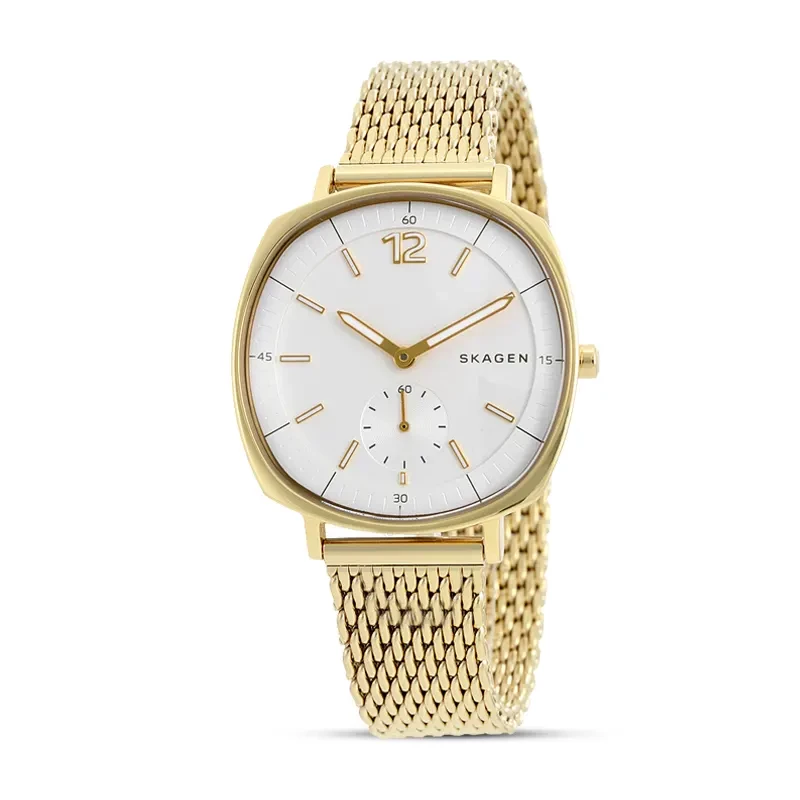 Skagen Rungsted SKW2426 White Dial Gold-tone Ladies Watch