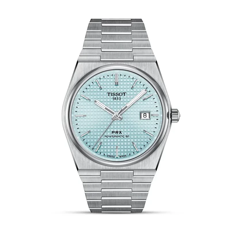 Tissot PRX Powermatic 80 Ice Blue Dial Men's Watch | T137.407.11.351.00