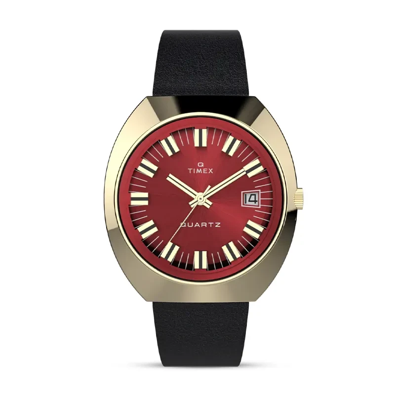 Timex 1972 Reissue Burgundy Dial Men's Watch | TW2V25400