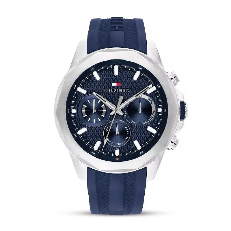 Tommy Hilfiger Lars Navy Blue Dial Men's Watch | 1710649