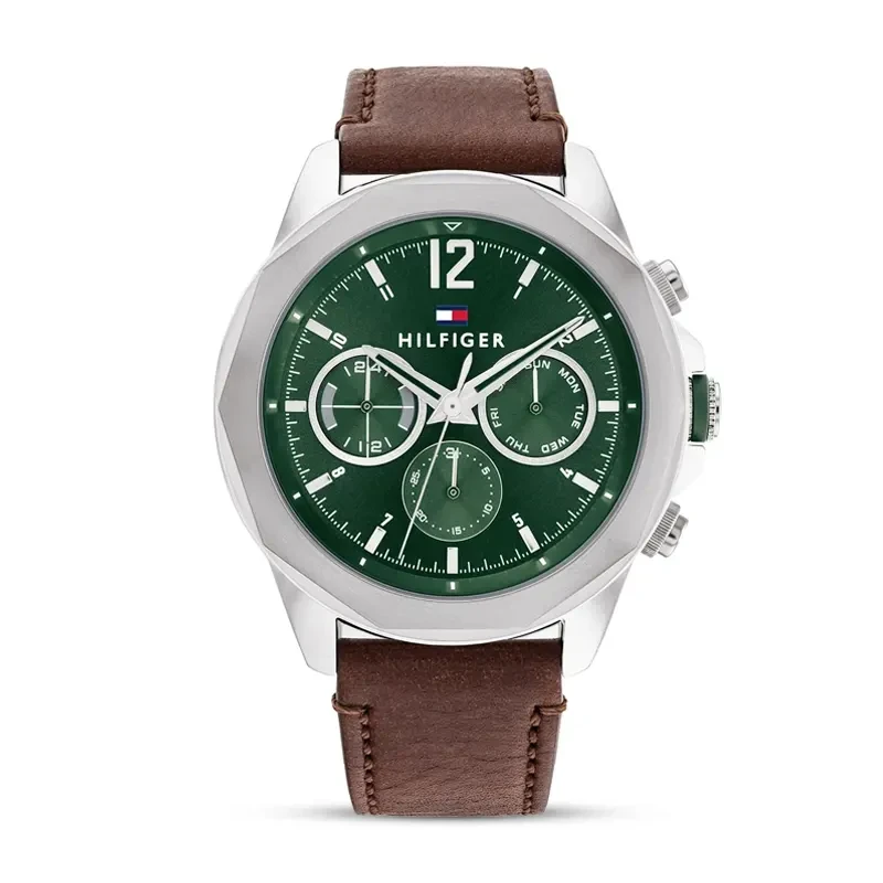 Tommy Hilfiger Lars Multifunction Green Dial Men's Watch | 1792064