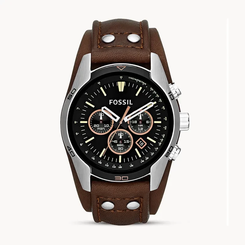 Fossil CH2891 Coachman Chronograph Black Dial Men’s Watch