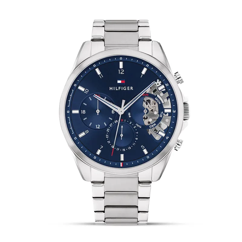 Tommy Hilfiger Baker Chronograph Blue Dial Men's Watch | 1710448