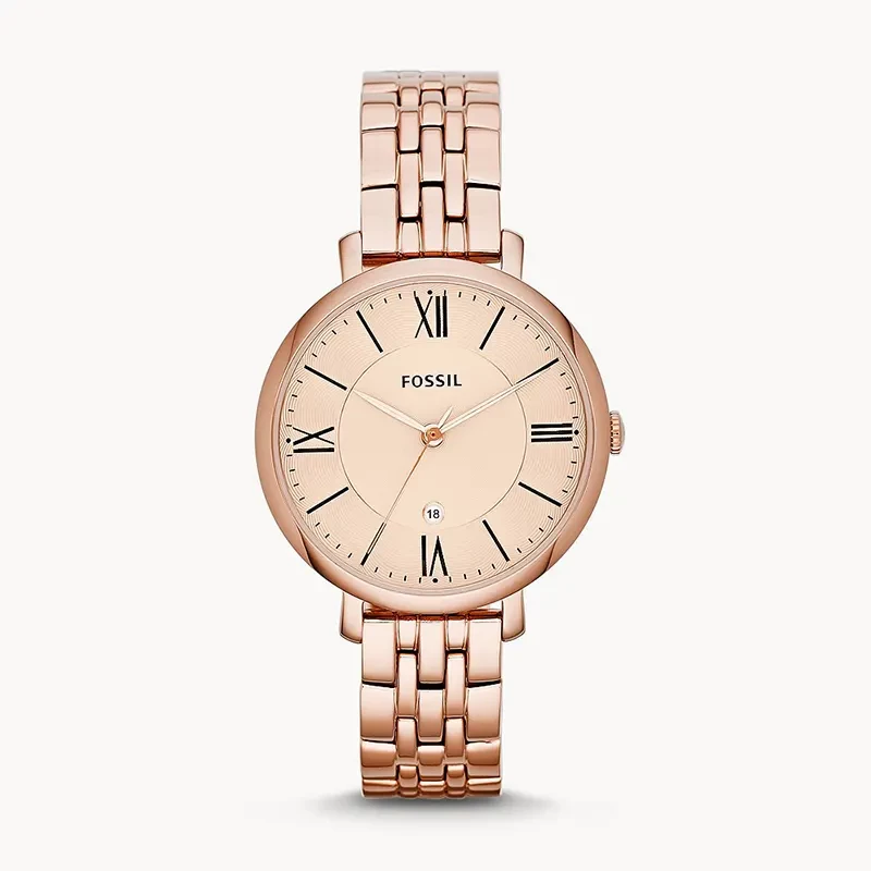 Fossil Jacqueline Rose Dial Ladies Watch | ES3435