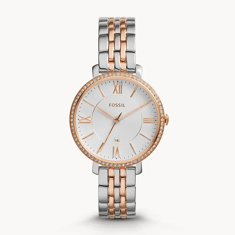 Fossil Jacqueline White Dial Ladies Watch | ES3634