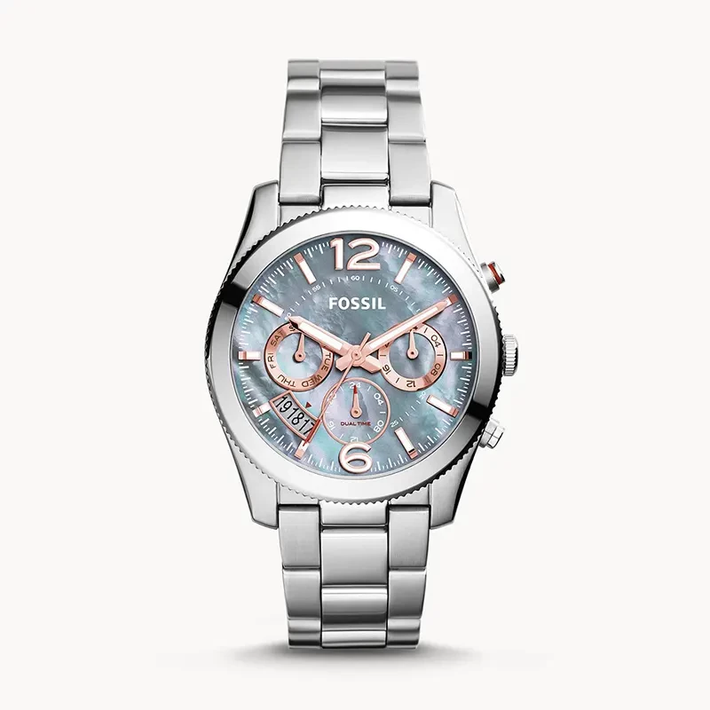 Fossil Perfect Boyfriend Grey MOP Ladies Watch | ES3880